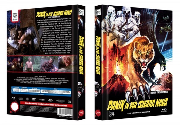 Panik.. - `84 DVD/Blu-ray Mediabook Lim 500 Spine Motiv