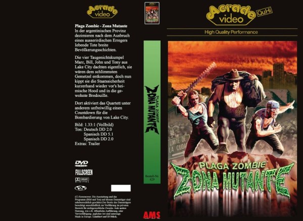 Plaga Zombie 2 Zona Mutante - gr DVD Hartbox B Lim 11