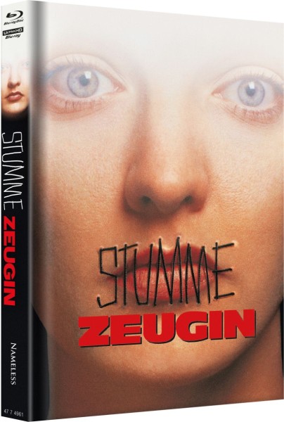 Stumme Zeugin - 4kUHD/Blu-ray Mediabook A Lim 500