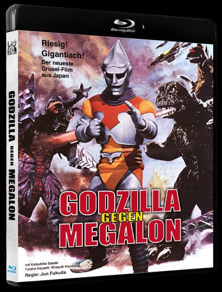 Godzilla gegen Megalon - Blu-ray Amaray