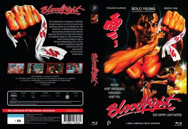 Bloodfight - gr Blu-ray Hartbox Lim 50