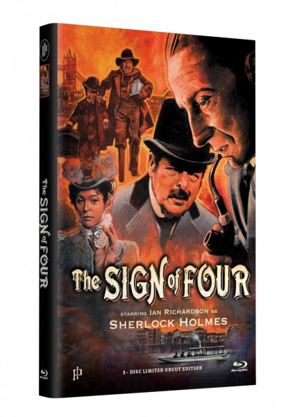 Sherlock Holmes Das Zeichen der Vier - gr Blu-ray Hartbox Lim 33