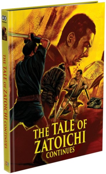 The Tale of Zatoichi Continues - DVD/BD Mediabook A Lim 2000
