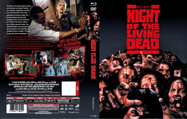 Night of the Living Dead [Remake] - DVD/BD Mediabook E Lim 444