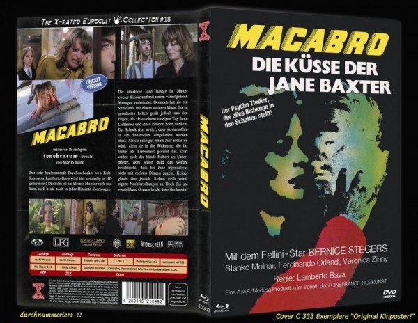 Macabro - DVD/Blu-ray Mediabook C Lim 333
