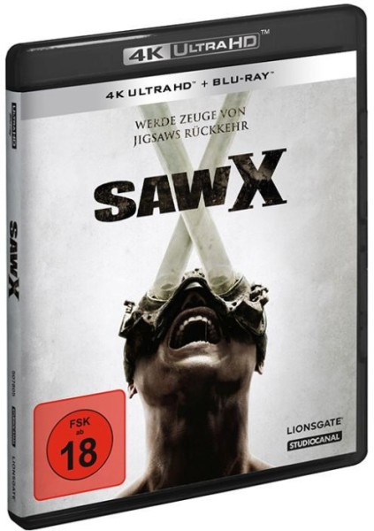 SAW X - 4kUHD/Blu-ray Amaray Uncut