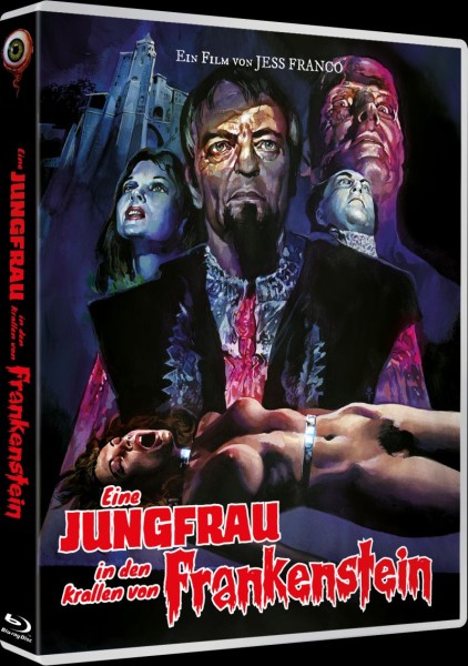 Eine Jungfrau in den Krallen von Frankenstein - DVD/Blu-ray Amaray Uncut