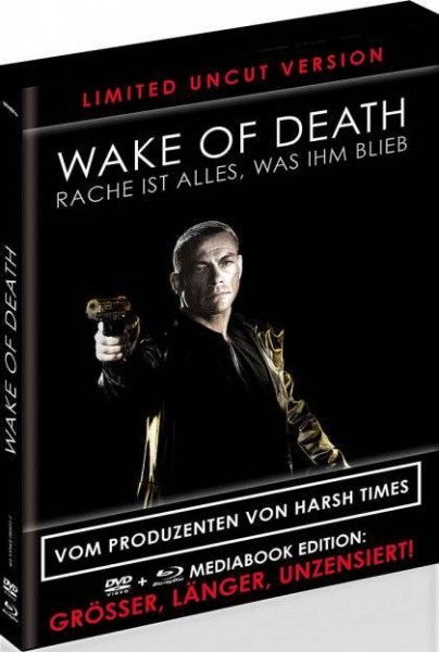 Wake of Death DVD/Blu-ray Black Book Mediabook Lim 1000
