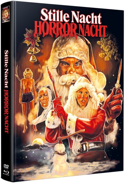 Stille Nacht Horror Nacht - DVD/Blu-ray Mediabook Wattiert Lim 222