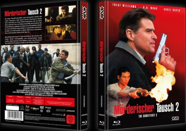 MÖRDERISCHER TAUSCH 2 - DVD/Blu-ray Mediabook A Lim 444