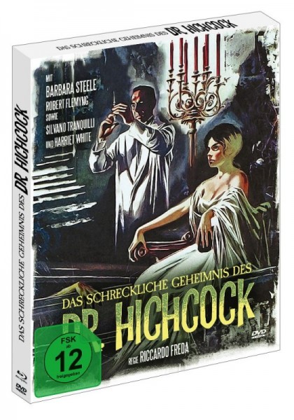 SCHRECKLICHE GEHEIMNIS DES DR. HICHCOCK - CD/DVD/Blu-ray Schuber