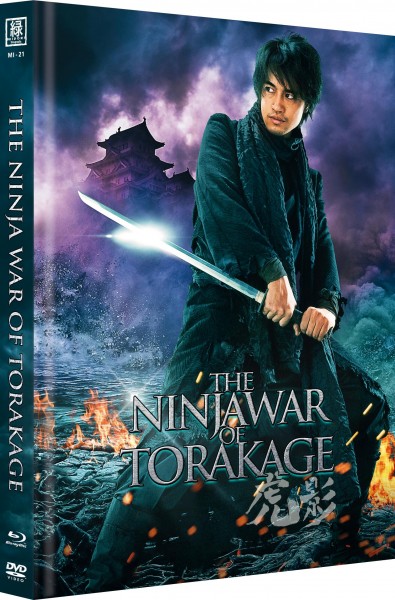 The Ninja War of Torakage - DVD/BD Mediabook A Lim 500 (OmU)