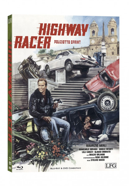 Highway Racer - DVD/BD Mediabook A Lim 300
