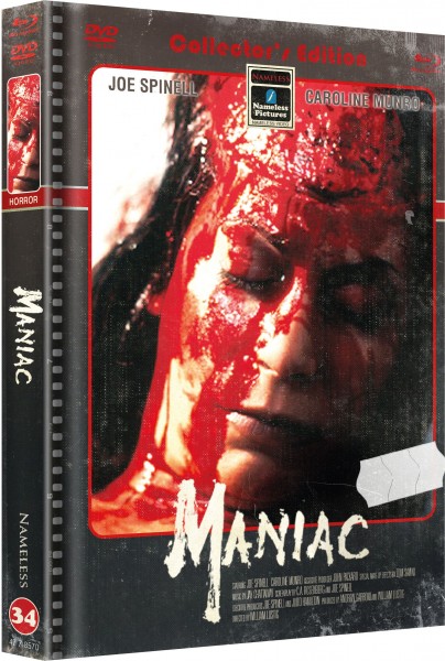 Maniac [original] DVD/BD/CD/UHD Mediabook B CollEd Lim 555