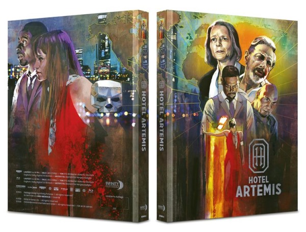 Hotel Artemis - DVD/Blu-ray Mediabook B Lim 222
