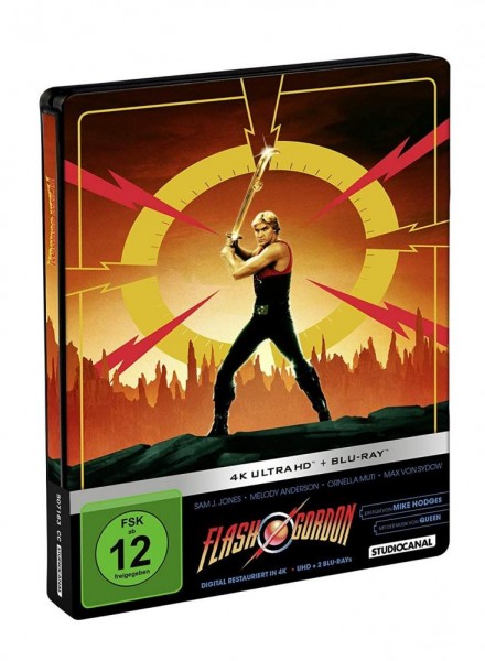 Flash Gordon - 4k UHD/Blu-ray Steelbook
