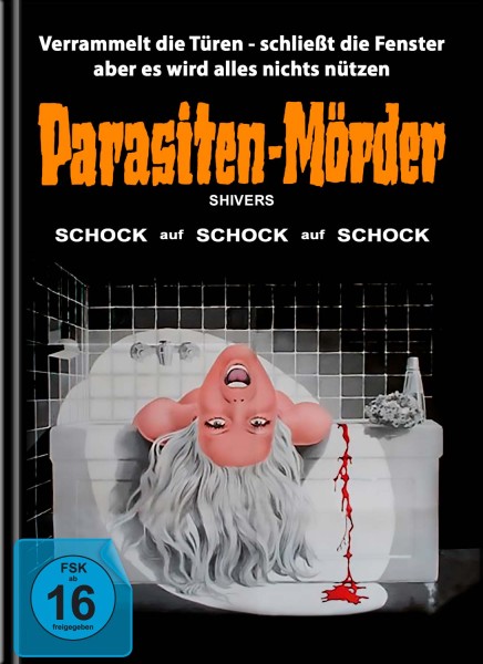 Parasiten Mörder Shivers - 4kUHD/Blu-ray Mediabook A