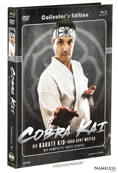 Cobra Kai Season 1 - 2DVD/2BD Mediabook B Lim 500