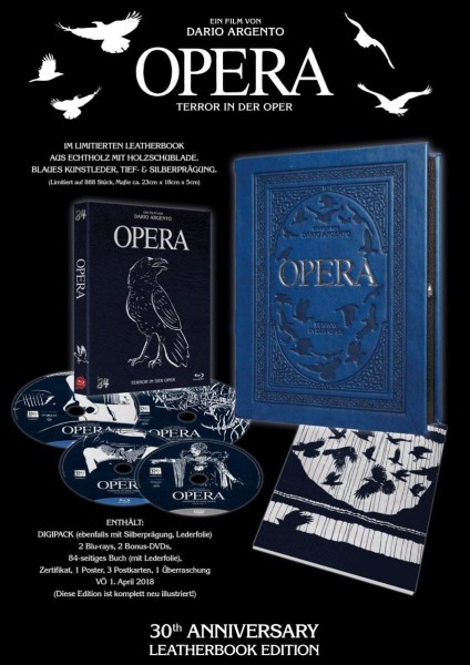 Opera - DVD/Blu-ray Leatherbook Edition Lim 888
