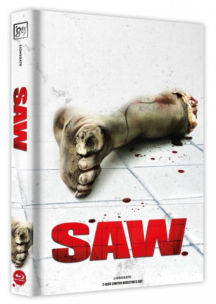 SAW - DVD/BD Mediabook A wattiert Lim 500