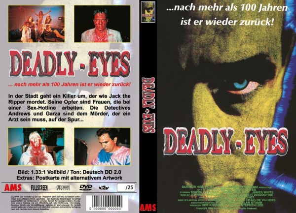 Deadly Eyes - gr DVD Hartbox A Lim 25