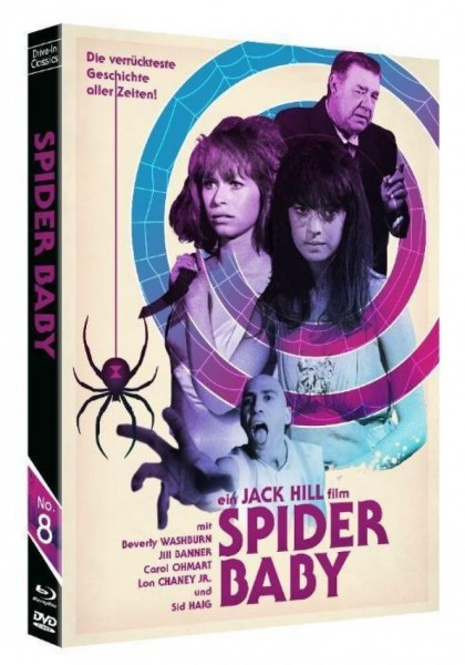 Spider Baby - DVD/BD Digipak Lim 1000 DiC#8