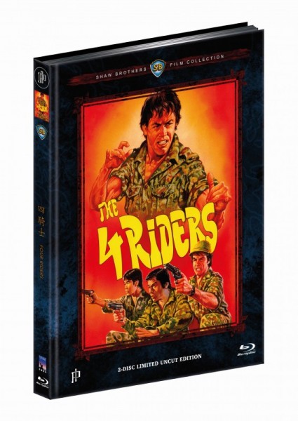 Four Riders - DVD/Blu-ray Mediabook A Lim 333