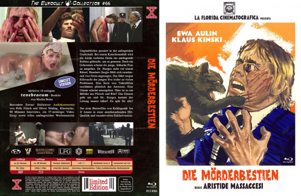 Die Mörderbestien - DVD/Blu-ray Mediabook A Lim 222