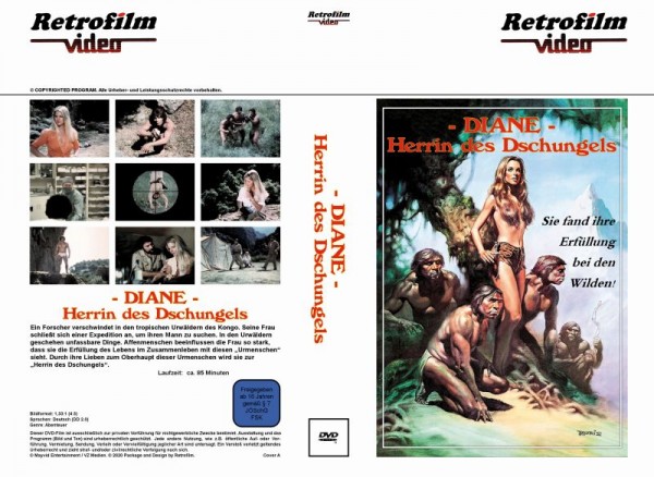 Diane Herrin des Dschungels - gr DVD Hartbox A