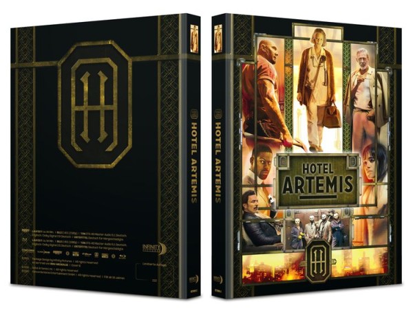 Hotel Artemis - DVD/Blu-ray Mediabook C Lim 222