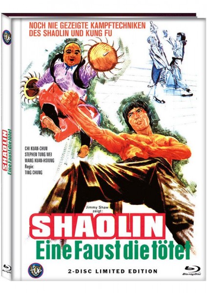 Shaolin eine Faust die Tötet - DVD/BD Mediabook A Lim 333