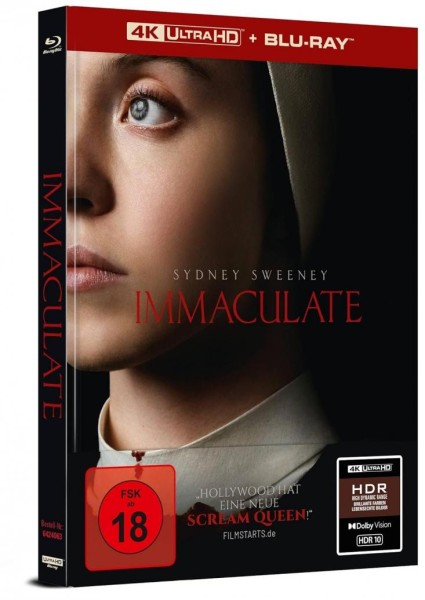 Immaculate - 4kUHD/Blu-ray Mediabook Uncut
