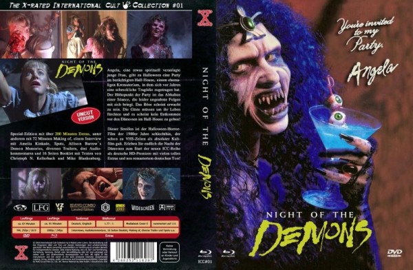 Night of the Demons - DVD/Blu-ray Mediabook E Lim 111