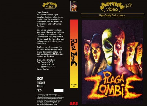 Plaga Zombie - gr DVD Hartbox Lim 33 Arcade