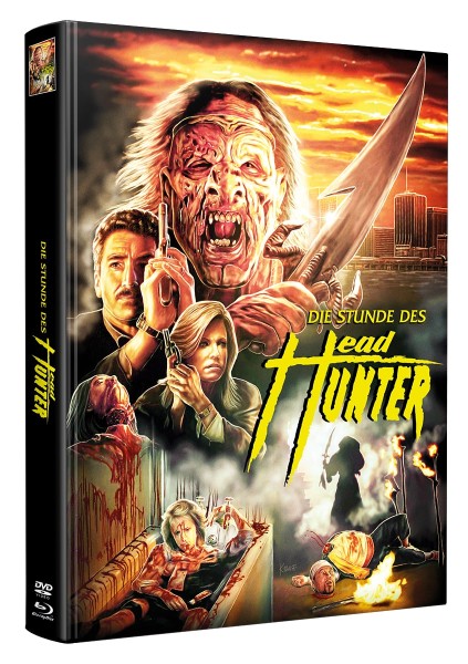 Die Stunde des Headhunter - DVD/Blu-ray Mediabook Wattiert Lim 250