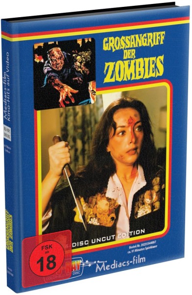 Grossangriff der Zombies - 4-Disc Mediabook A Wattiert Lim 222