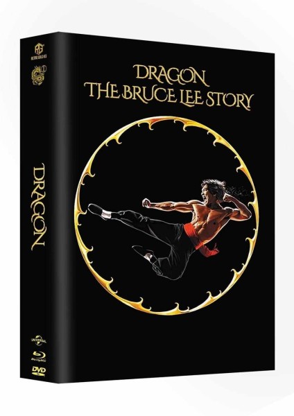 Dragon the Bruce Lee Story - DVD/Blu-ray Mediabook B Lim 222