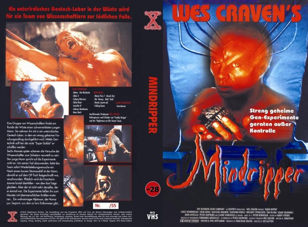 Mindripper Wes Craven - gr DVD Hartbox Lim 44