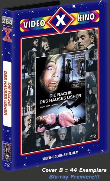 Die Rache des Hauses Usher Nevrose - gr Blu-ray Hartbox B Lim 44