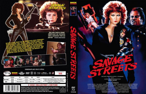 Savage Streets - DVD/BD Mediabook Lim 111