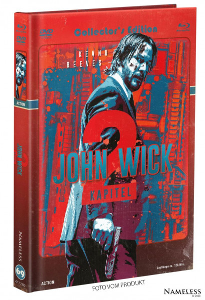 John Wick 2 - DVD/BD Mediabook C Lim 333
