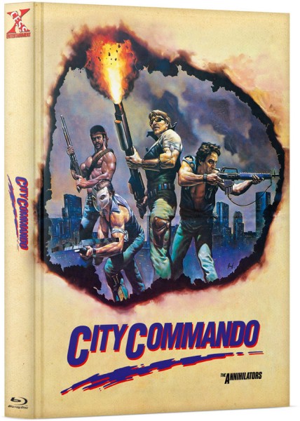 City Commando ~ The Annihilators - DVD/Blu-ray Mediabook A Lim 333