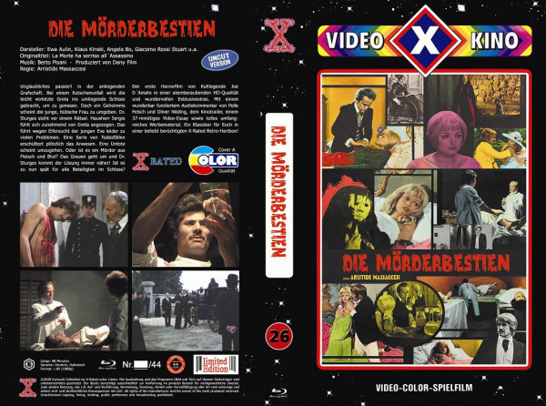 Die Mörderbestien - gr Blu-ray Hartbox A Lim 44