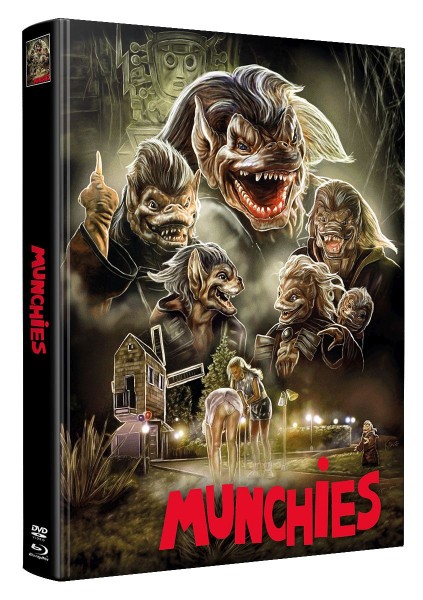 Munchies - DVD/BD Mediabook Wattiert Lim 333
