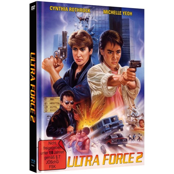 Ultra Force 2 In the Line of Duty 2 – DVD/BD Mediabook A Lim 1000