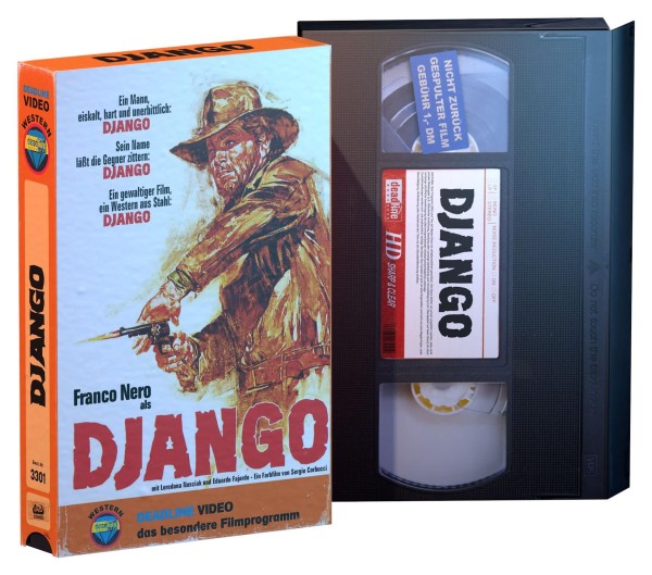 Django – DVD/Blu-ray VHS-Retro Edition #04 Lim 500