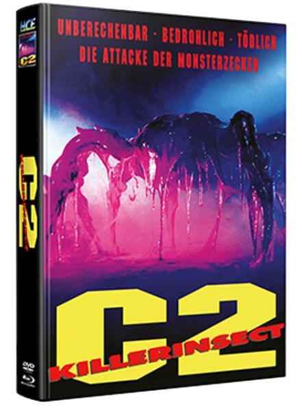 C2 Killerinsect - DVD/Blu-ray Mediabook Wattiert Lim 222