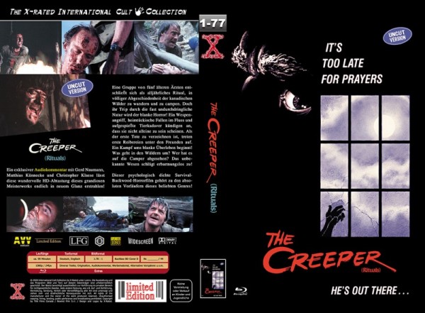 The Creeper Rituals - gr Blu-ray Hartbox D Lim 44