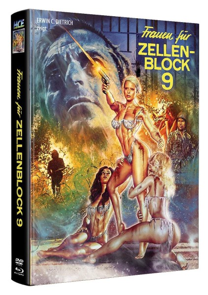 Frauen für Zellenblock 9 - DVD/Blu-ray Mediabook Wattiert Lim 222