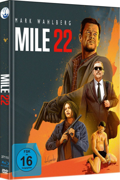 Mile 22 - DVD/BD Mediabook A Lim 444